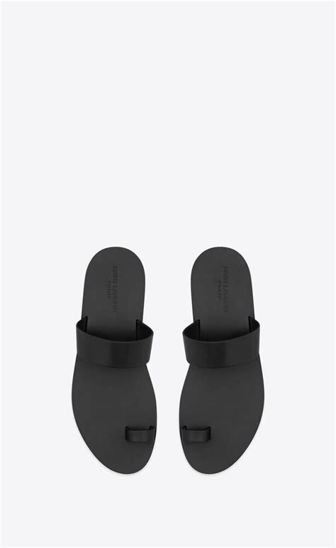 street fashion ysl leather slides fashion ootd snapshot|NYX slides in smooth leather .